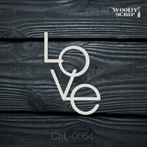 Чипборд "Love"